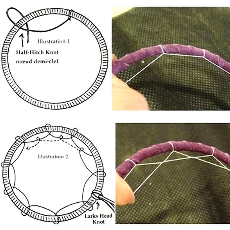 BronaGrand 6pcs Metal Rings Hoops Macrame Rings for Dream Catchers and Crafts,6 inch, Gold and Silver - Image 4