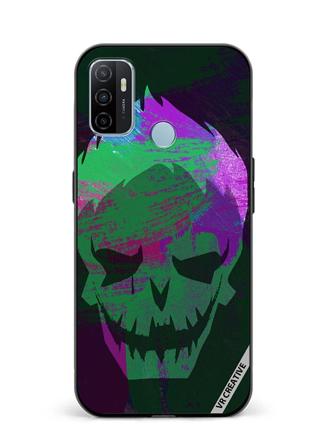 VR CREATIVE Protective Case Cover For Oppo A53 Joker Design Multicolour - Image 1