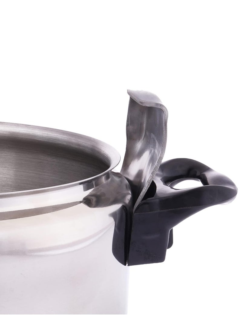 Generic - High safety aluminum pressure cooker featuring a unique system that provides easy opening and closing equipped with a valve for added safety and a capacity of 5 litre - Image 1
