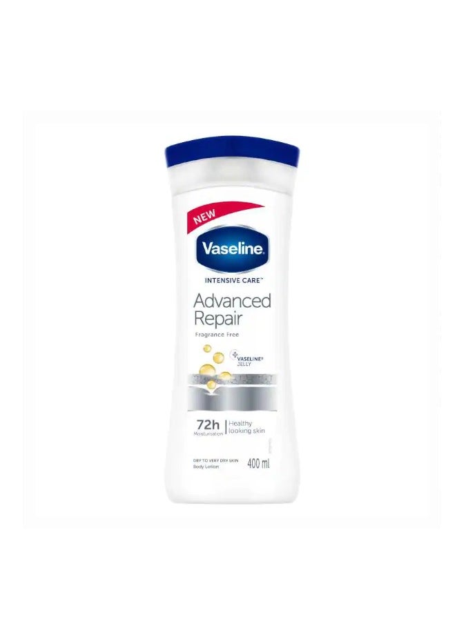 Vaseline Intensive Care Advanced Repair 72H Moisturisation - Body Lotion - 400ml  - Image 2