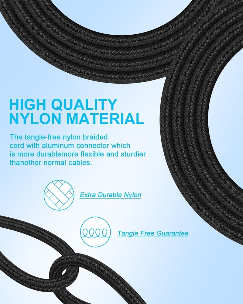 Haoano iPhone 17e 17 Carplay Cable USB C Charger Fast Charging for iPhone 17 Pro Max 17Pro Air 16e 16 15 Plus, USB to USB-C Cord USBC Android Auto Car Play Cable Power Wire Type C Apple Galaxy 3FT for Car - Image 5