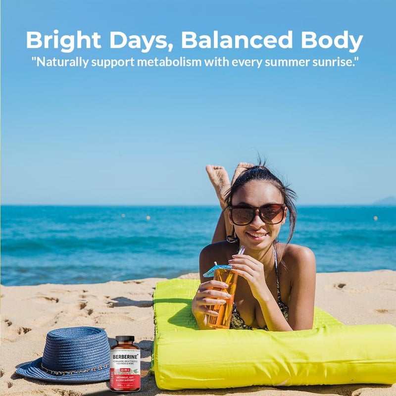 FIRSTORGANIC Berberine HCL Complex 1600mg  120 Capsules  Supports Cardiovascular Liver  Gut Health with Ceylon Cinnamon Milk Thistle  Gut Blend  ThirdParty Tested Vegan NonGMO GlutenFree - Image 5