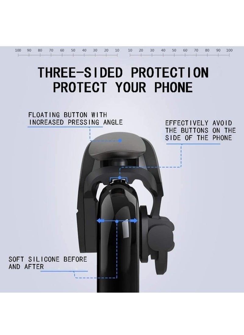 Generic Mobile Shooting Games Fire Trigger, PUBG/COD Portable Gaming Grip Sensitive Shoot Aim Joysticks, Aim Button L1R1 Shooter Joystick For iPhone Android Phone Game Pad  - Image 4
