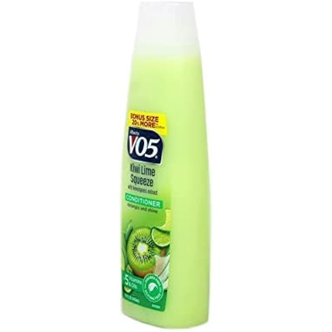 VO5 HERBAL ESCAPES KIWI LIME SQUEEZE CONDITIONER BY ALBERTO , 15 OUNCE - Image 3