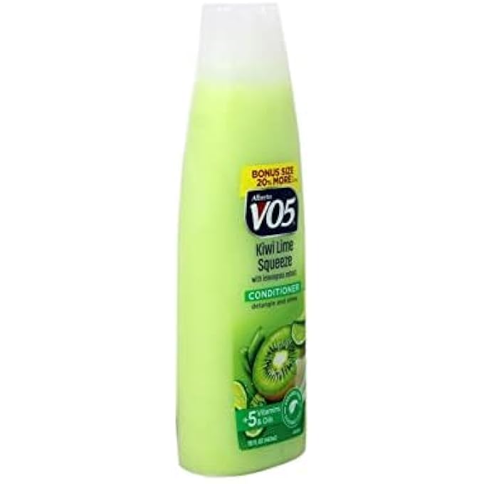VO5 HERBAL ESCAPES KIWI LIME SQUEEZE CONDITIONER BY ALBERTO , 15 OUNCE - Image 2