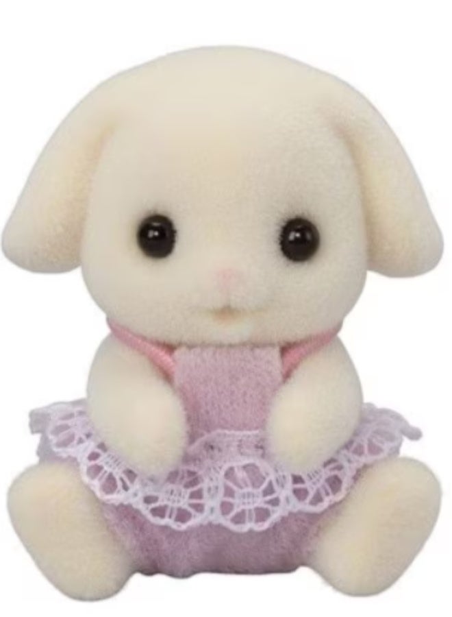 Epoch Sylvanian Families Flora Rabbit Twins - Image 4