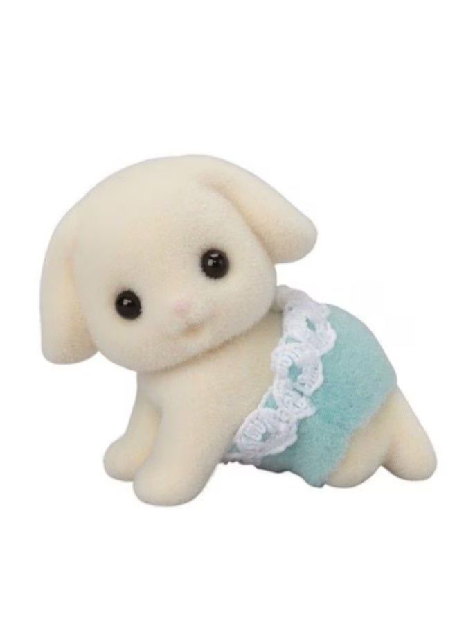 Epoch Sylvanian Families Flora Rabbit Twins - Image 3