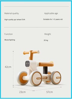 Baby Balance Bike Toys for 12-36 Months Kids Toy Boy and Girls Gifts Toddler Best First Birthday Gift Children Walker No Pedal Infant 4 Wheels Bicycle - pzsku/Z2D686BAEAE7444618609Z/45/_/1712562520/3cb851a1-d0cd-41a8-b974-d27a868dea9a