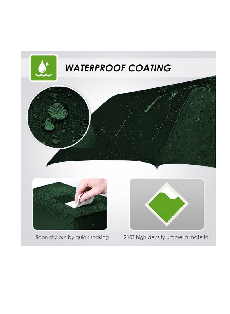 Barakah مظلة - مظلة للرجال، مظلات للمطر بحجم كبير للرجال، مظلة مقاومة للرياح كبيرة للرجال، النساء، الأطفال، الفتيات، الأولاد، مع فتح وإغلاق تلقائي - Image 5