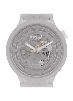 Swatch Unisex Watch Bioceramic Quartz C-GREY  - Image 1