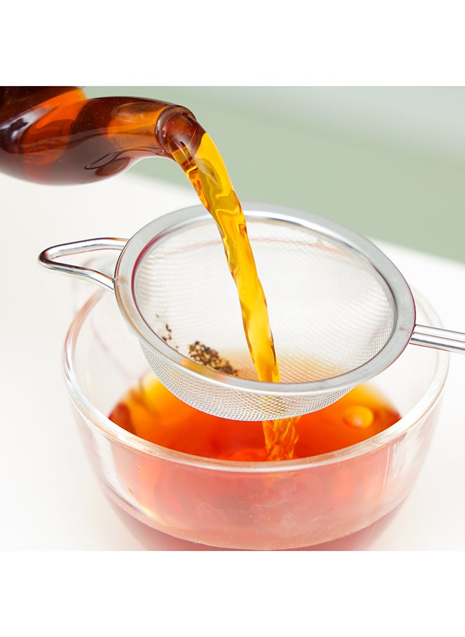 DELCASA - Stainless Steel Tea Strainer Elegant Design DC1939  Tea Strainer with PP Handle - Image 1