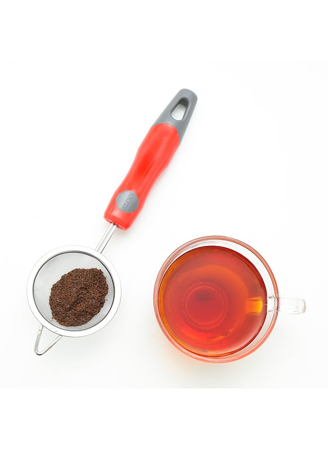 DELCASA - Stainless Steel Tea Strainer Elegant Design DC1939  Tea Strainer with PP Handle - Image 1