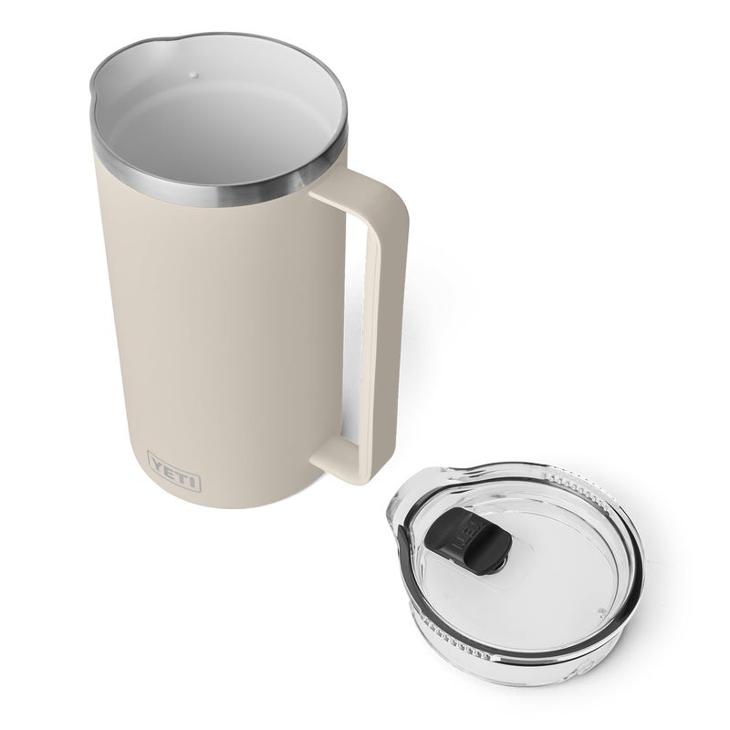 YETI Rambler 64 oz Pitcher, Vacuum Insulated, Stainless Steel with MagSlider Lid, Cape Taupe - Image 5