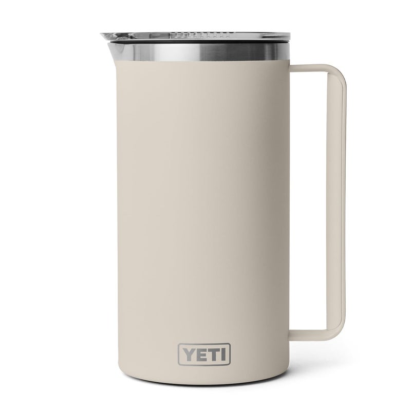YETI Rambler 64 oz Pitcher, Vacuum Insulated, Stainless Steel with MagSlider Lid, Cape Taupe - Image 3