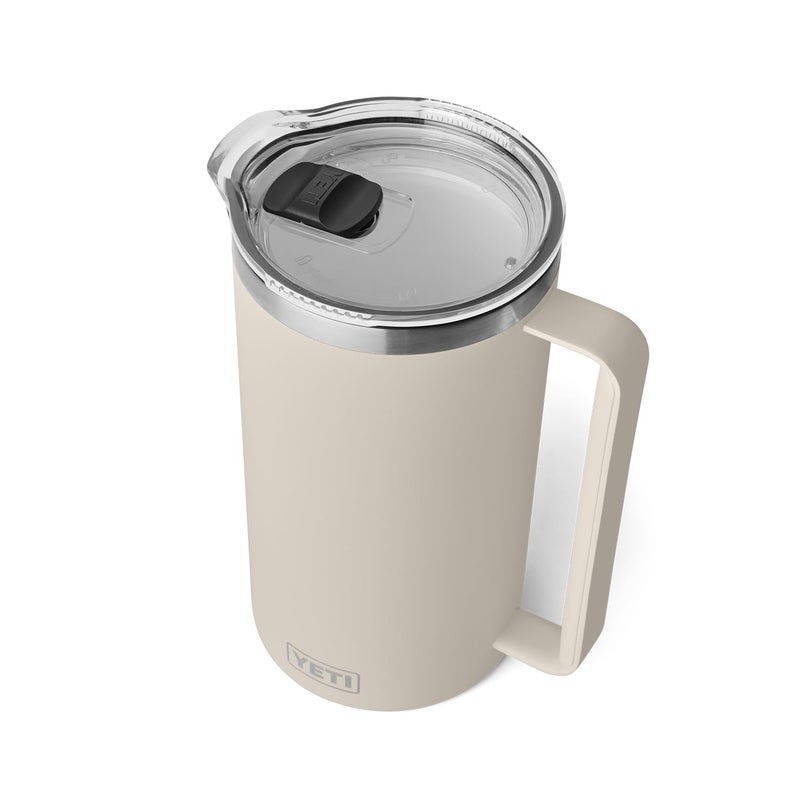 YETI Rambler 64 oz Pitcher, Vacuum Insulated, Stainless Steel with MagSlider Lid, Cape Taupe - Image 1