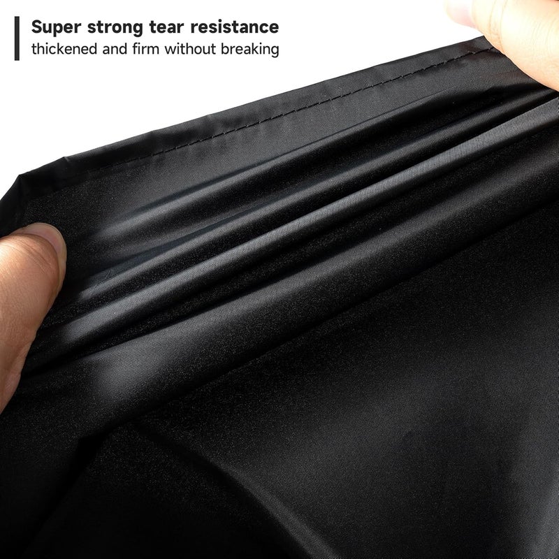 FOSHIO 2 Pack Car Door Panels Waterproof Cover Protection Window Tint Car Wrap Tools, Car Door Guard for Dogs, Black, 41" x 35" - Image 3