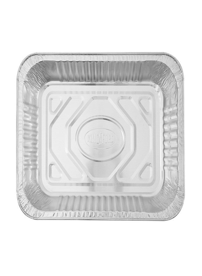 Kingsford Heavy Duty AllPurpose Aluminum Pans,Disposable Aluminum Foil Pans Ideal for Cooking, Baking, Steaming, Grilling, & Smoking Safe, Disposable Chafing Dish (Pack of 7) - Image 3
