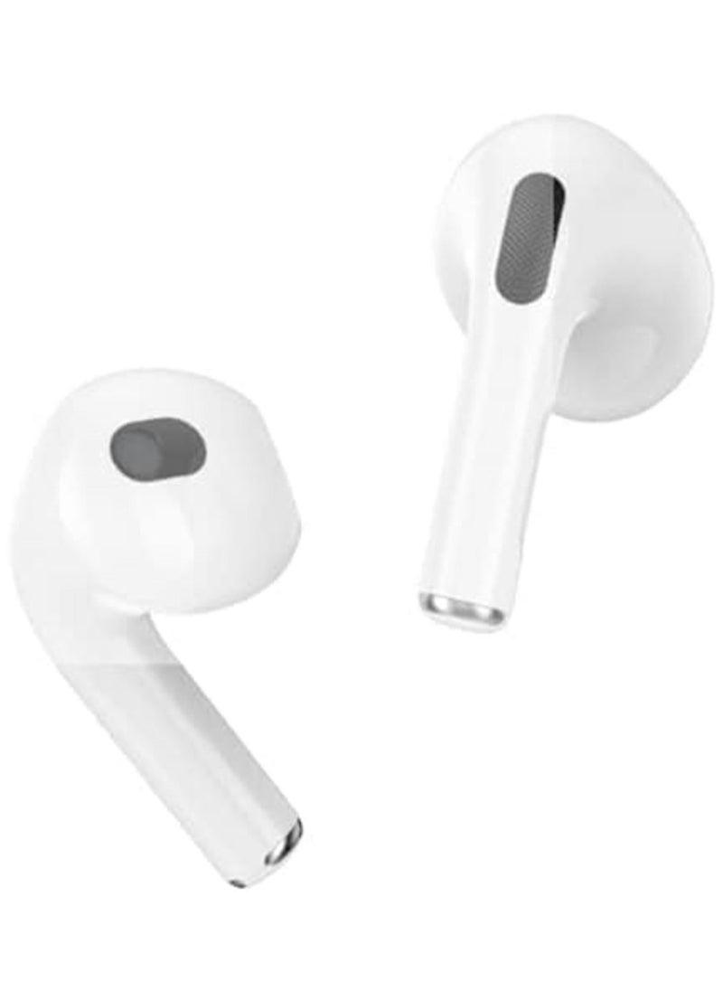 modio - ME12 Wireless Bluetooth Headset – Premium Sound, Comfortable Fit, Sleek White Design - Image 1