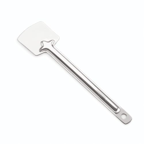 GS KITCHENWARE GS Stainless Steel Palta Dosa Palta, Roti Palta, Turners for Dosa/Rice Stainless Steel Long Handle, Length-21.3 cm. - Image 1