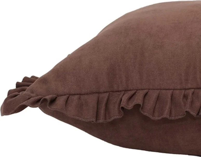 اماراندا مودا Amaranda Fashion Frilly Throw Pillow Cover 45 x 45 cm.