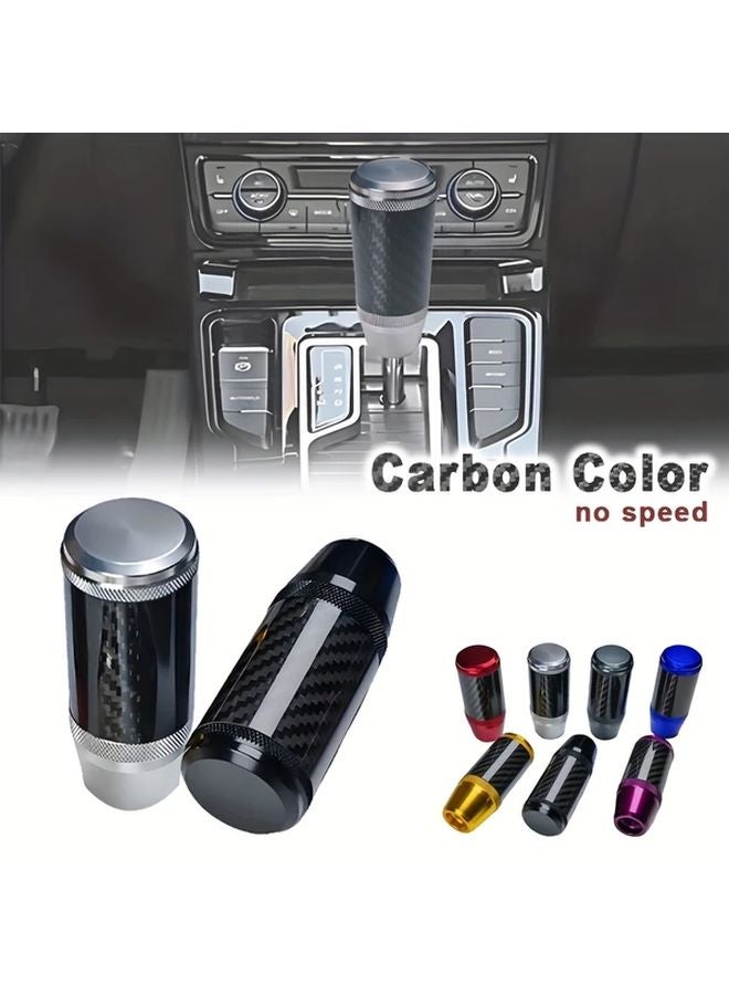 مقبض ناقل الحركة الكربون الأحمر JDM سباق سداسي الأضلاع من سبائك الألومنيوم غير المنزلق مناسب مباشرة - Image 1