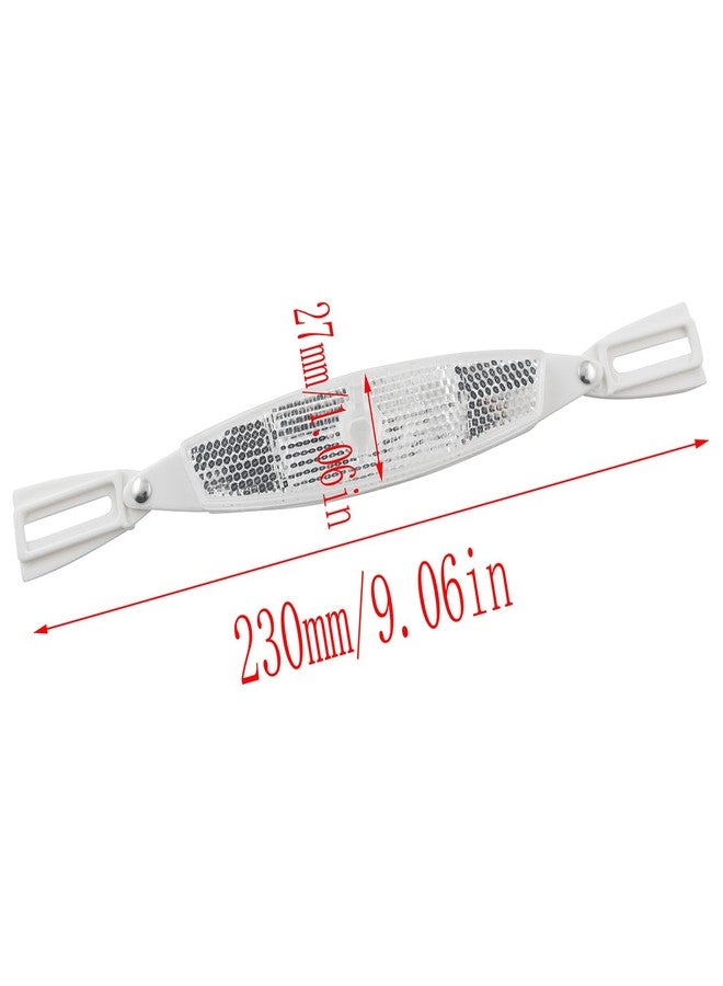 LQ Industrial 1 Pair Bicycle Reflectors 230x27mm Night Rider Spoke Light Warning Sheet Compatible with Road/Mountain Bike Taillight - Image 2