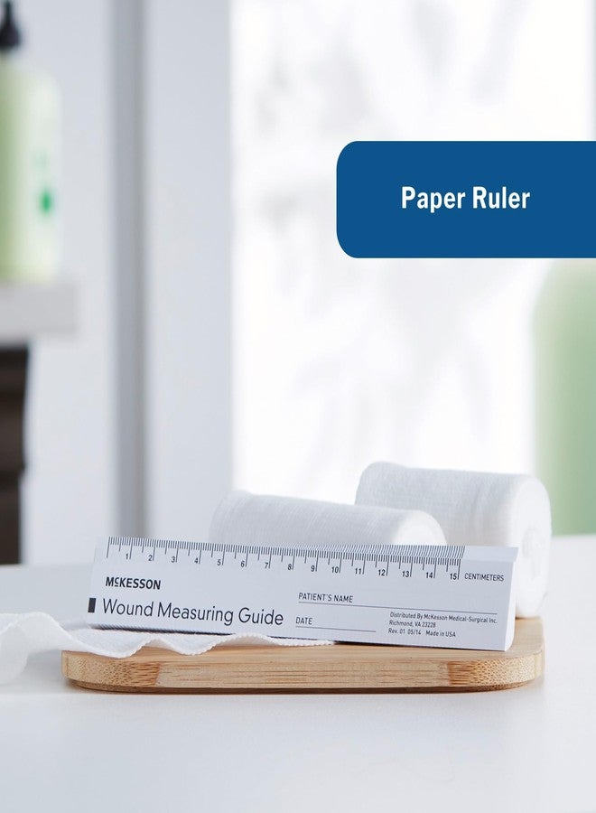 McKesson Wound Measuring Guide Ruler, Non-Sterile, Paper, 6 in, 50 Count - Image 3