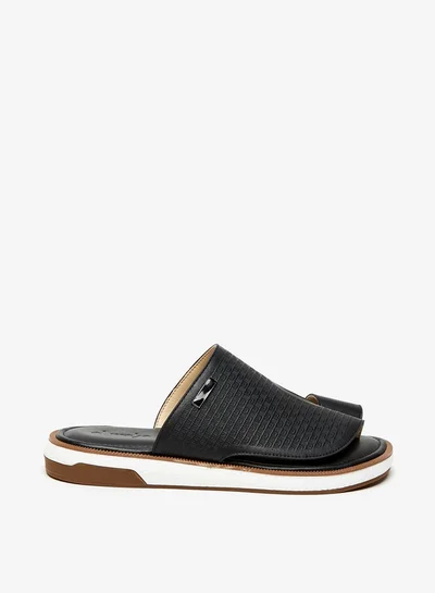Al Waha Men's Textured Slip-On Arabic Sandals