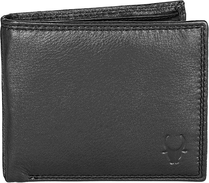 Wildhorn Rfid Protected Genuine Leather Wallet For Men (Black) - Image 2
