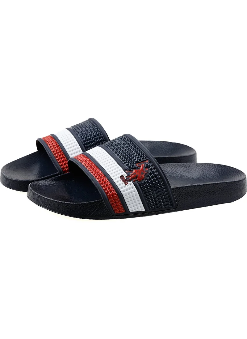 U.S. Polo Assn. BASE. Polo Assn. Men's Slippers 100250319 Navy Blue 7m Molda Navy