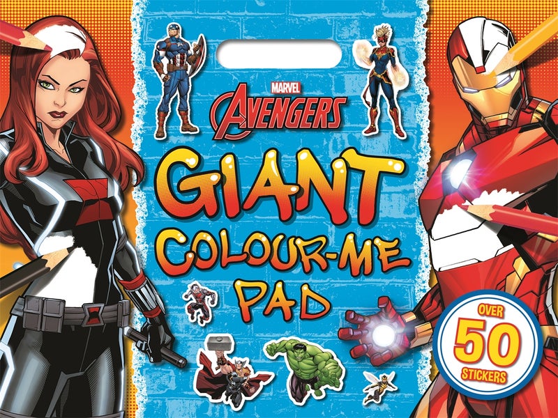 Marvel Avengers: Giant Colour-Me Pad - Image 1