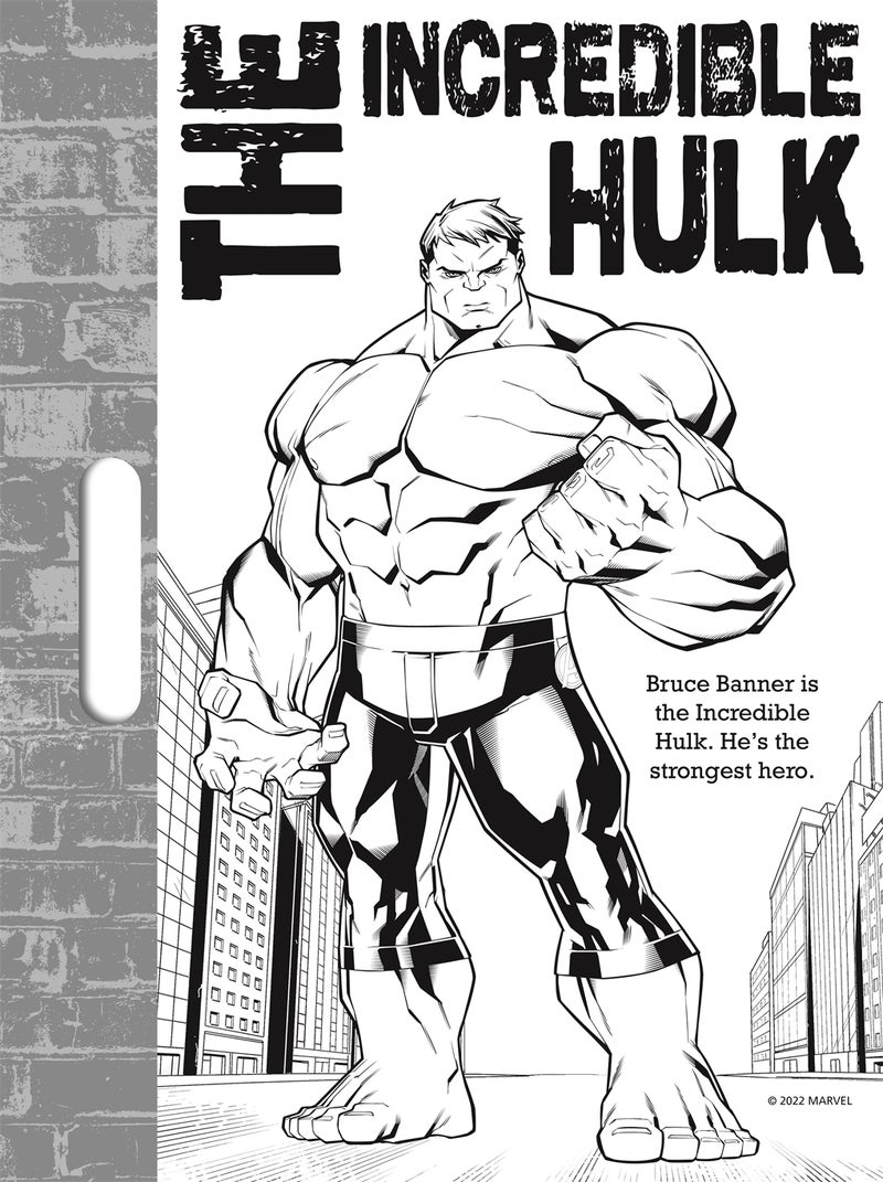 Marvel Avengers: Giant Colour-Me Pad - Image 2