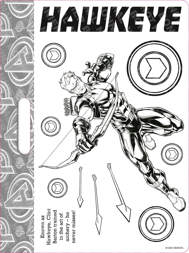 Marvel Avengers: Giant Colour-Me Pad - Image 4