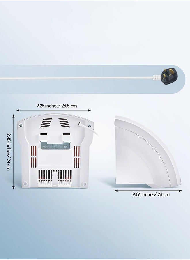 Generic - Automatic Commercial Hand Dryer Electric Hand Dryers Household Hand-Drying Device Bathroom Warm Wind Hand Blower Plastic Cover - Image 1