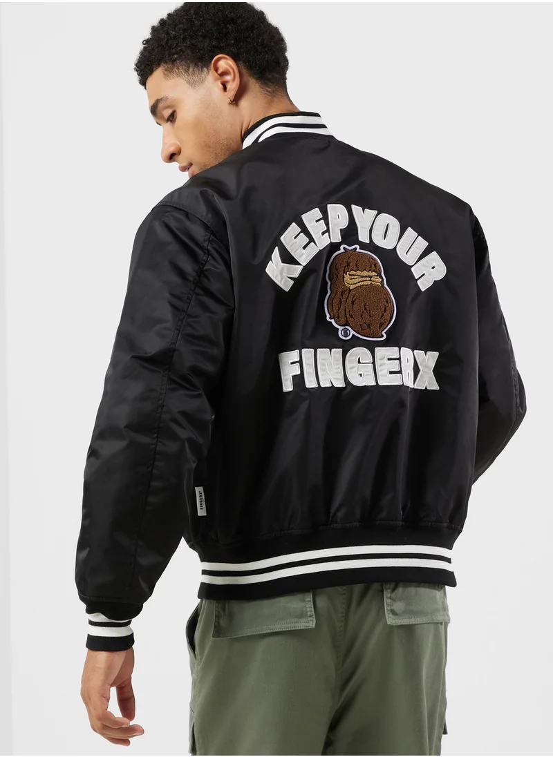 FINGERCROXX Logo Jacket