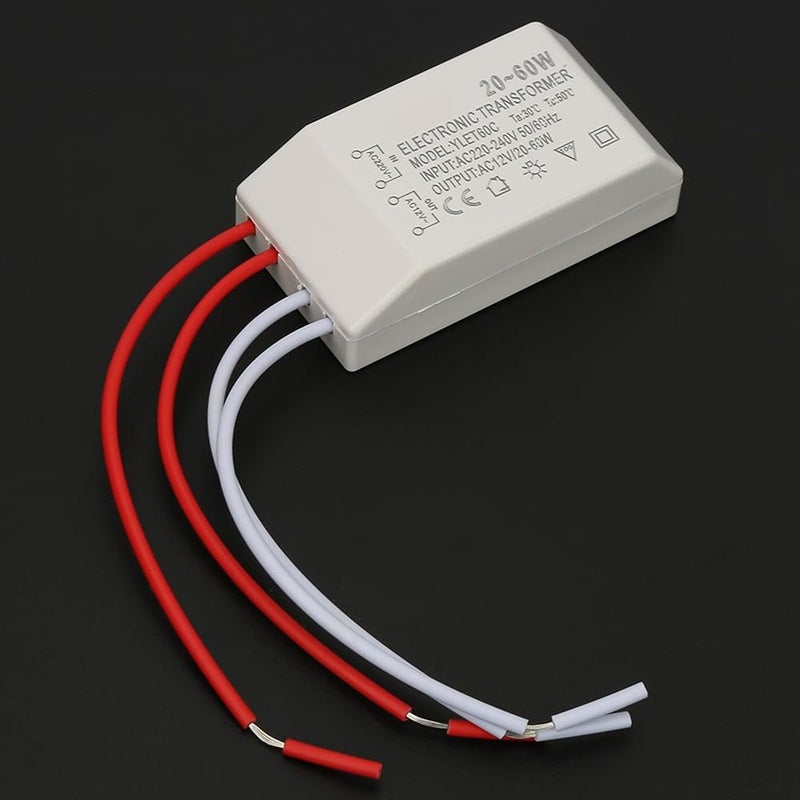 TOPINCN Electronic Transformer 220V to 12V 20-60W Dimmable G4 - Image 2