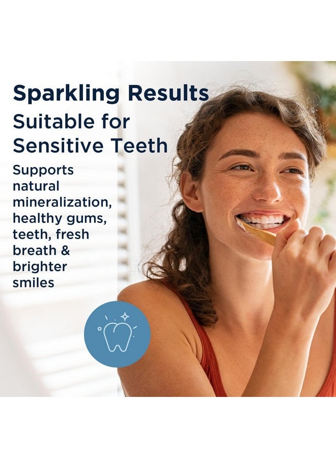 Designs for Health PerioBiotic Silver Hydroxyapatite Toothpaste - Fluoride Free Toothpaste with Oral Probiotics with Whitening Hydroxyapatite - Supports Gum Health & Remineralization (4oz Lemon)