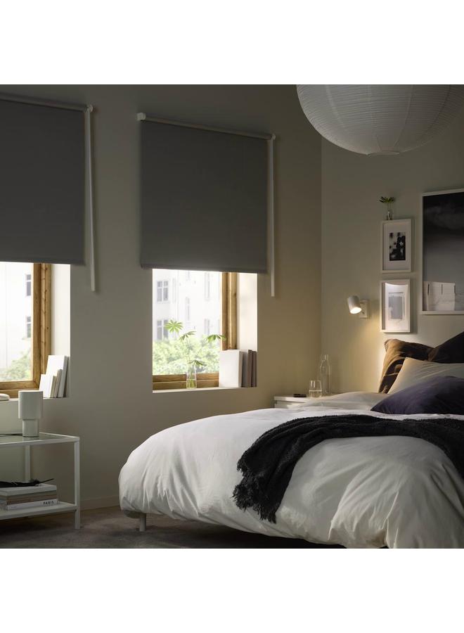 Zaboon Block-out roller blind, grey, 100x195 cm - Image 2