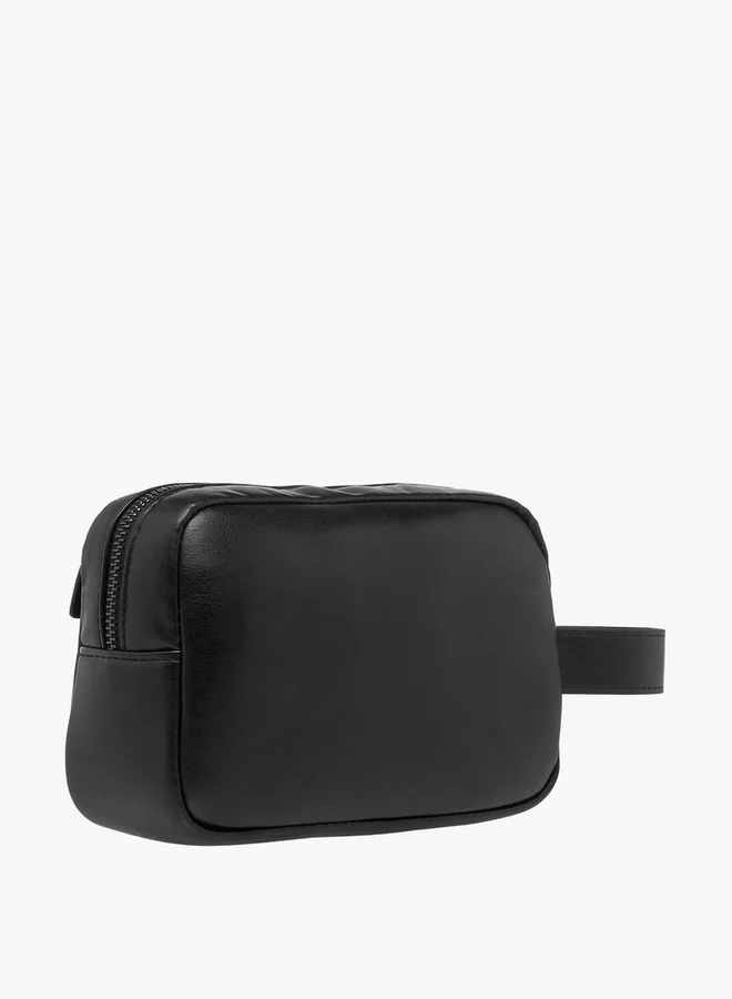دوتشيني Solid Pouch with Zip Closure