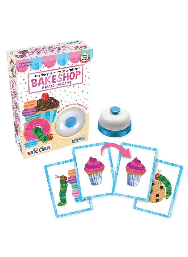 Briarpatch Briarpatch, The Very Hungry Caterpillar Bakeshop Matching Game, Based On Board Books by Eric Carle, Preschool Learning for Kids - Image 1