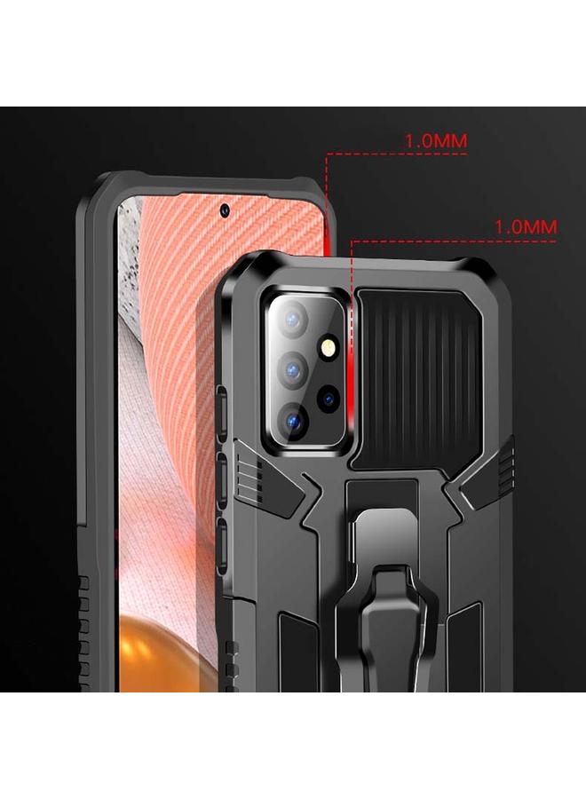 اس-توب جراب لهاتف Samsung Galaxy A52 5G Armor Warrior مقاوم للصدمات من البولي كربونات + جراب واقٍ من مادة TPU - Image 5