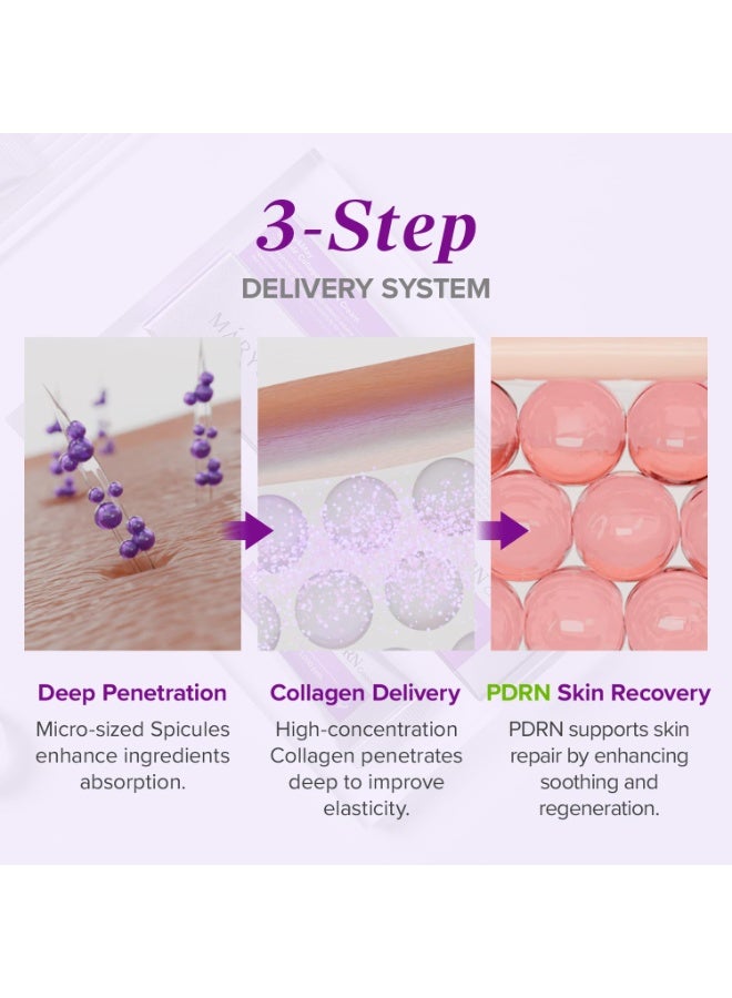 Mary & May  كريم الترطيب Mary&May Spicule Collagen PDRN | يحتوي على سبايكولات بحرية وكولاجين فرنسي لشدّ البشرة وتعزيز مرونتها | مع سيراميد وبانثينول مناسب للبشرة الحساسة | 15 جم - Image 4