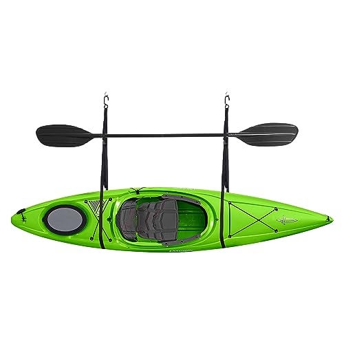 RAD Sportz Single Kayak Rack - 55lb Capacity Wall or Ceiling Storage Straps for Surfboards, Paddleboards, SUP, or Canoe - Adjustable Kayak Hanger by RAD Sportz - Image 1