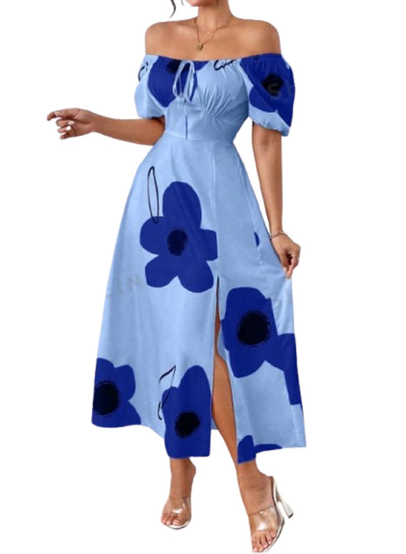 مانيكان فستان نسائى طويل ملون - Image 1