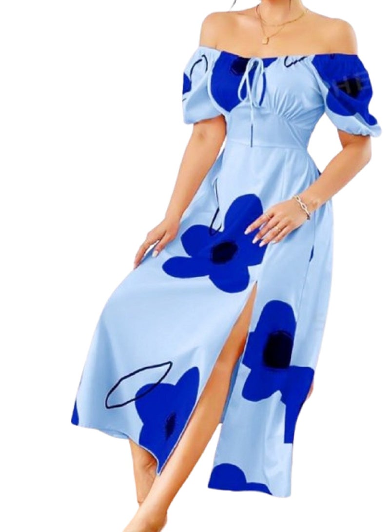 مانيكان فستان نسائى طويل ملون - Image 2