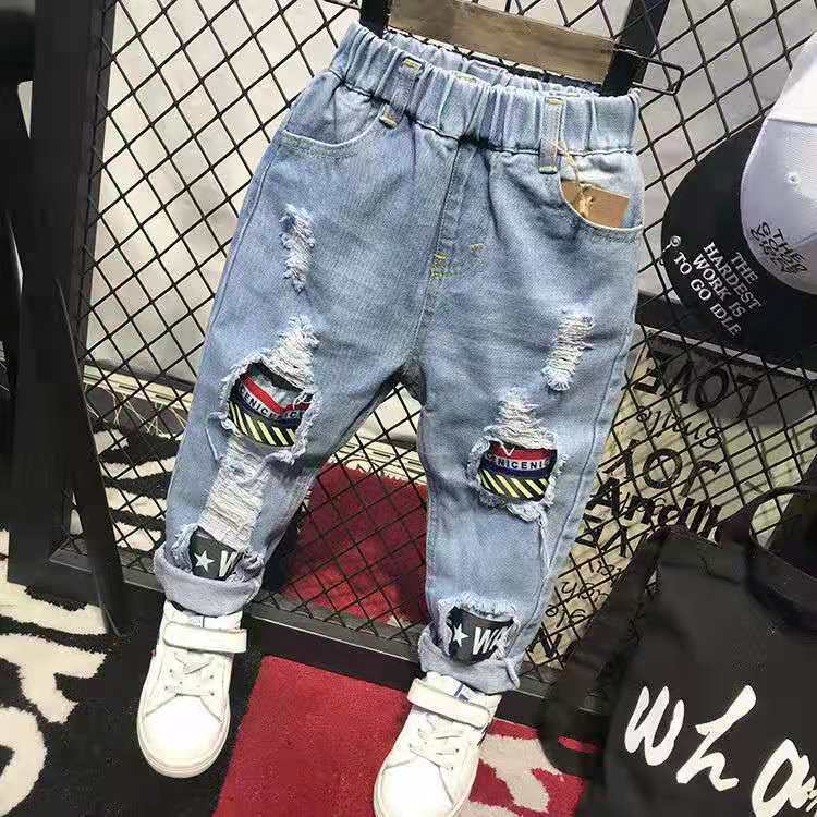 2022 New Boys Denim Jacket Casual Style Children'S Autumn Trendy Clothes - Image 3