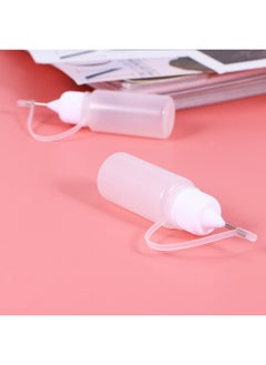 ROSENICE rosenice Needle Bottle 10ml Needle Tip Glue Bottle Applicator for DIY 10Pcs(White)  - Image 3