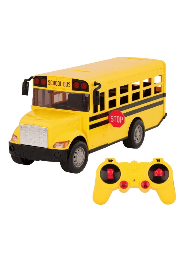 Battat - Driven School Bus with Remote Control - WH1228Z - Image 1