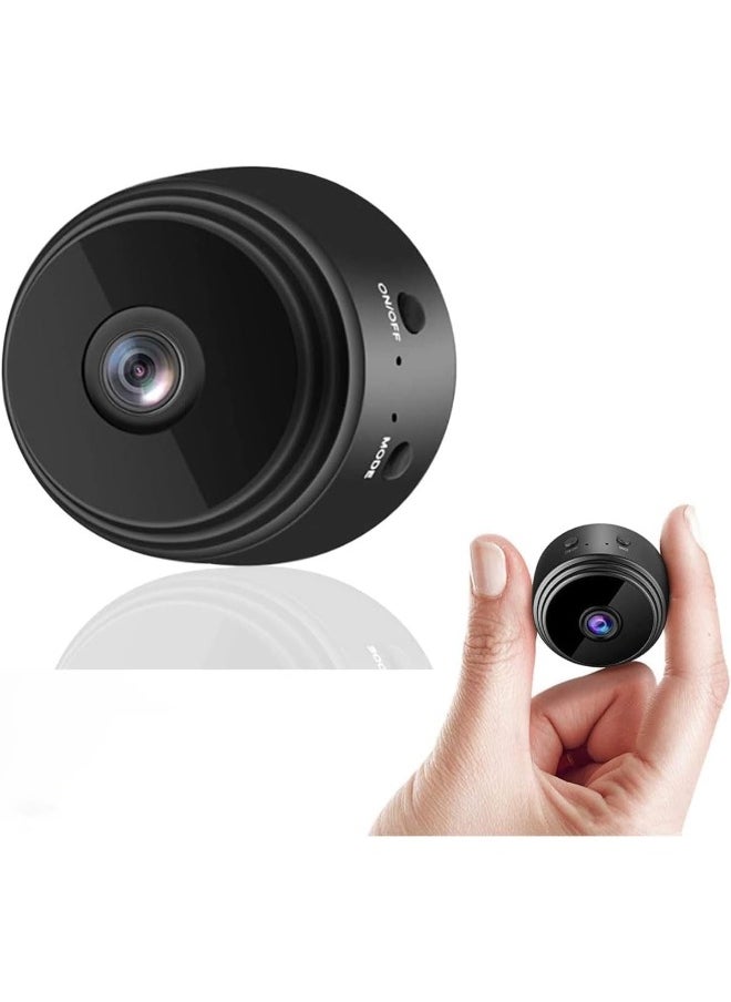 Generic - Mini Hidden Camera WiFi Small Wireless Video Camera Full HD 1080P Night Vision Motion Sensor Support SD Card for iPhone Android Video Detection Security Nanny Surveillance Cam (Black) - Image 1
