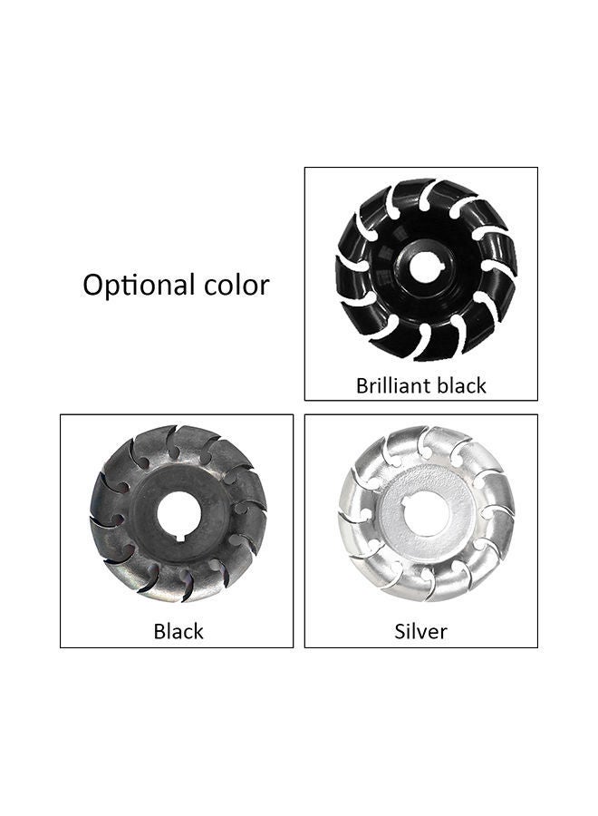 NIBEMINENT High Hardness Shaping Angle Grinder Wood Carving Disc Silver 16x3x13centimeter - Image 4